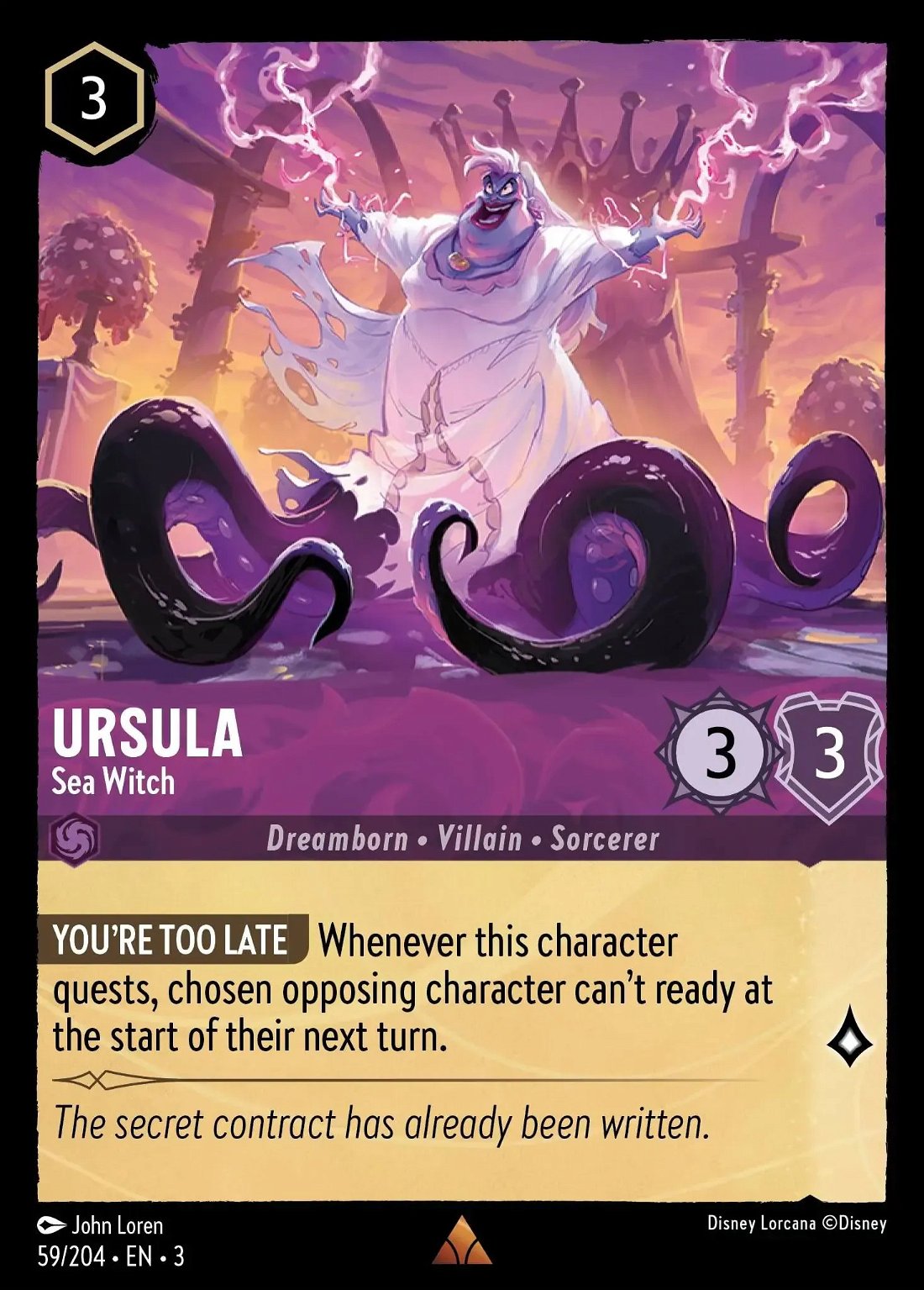 Ursula - Sea Witch Crop image Wallpaper