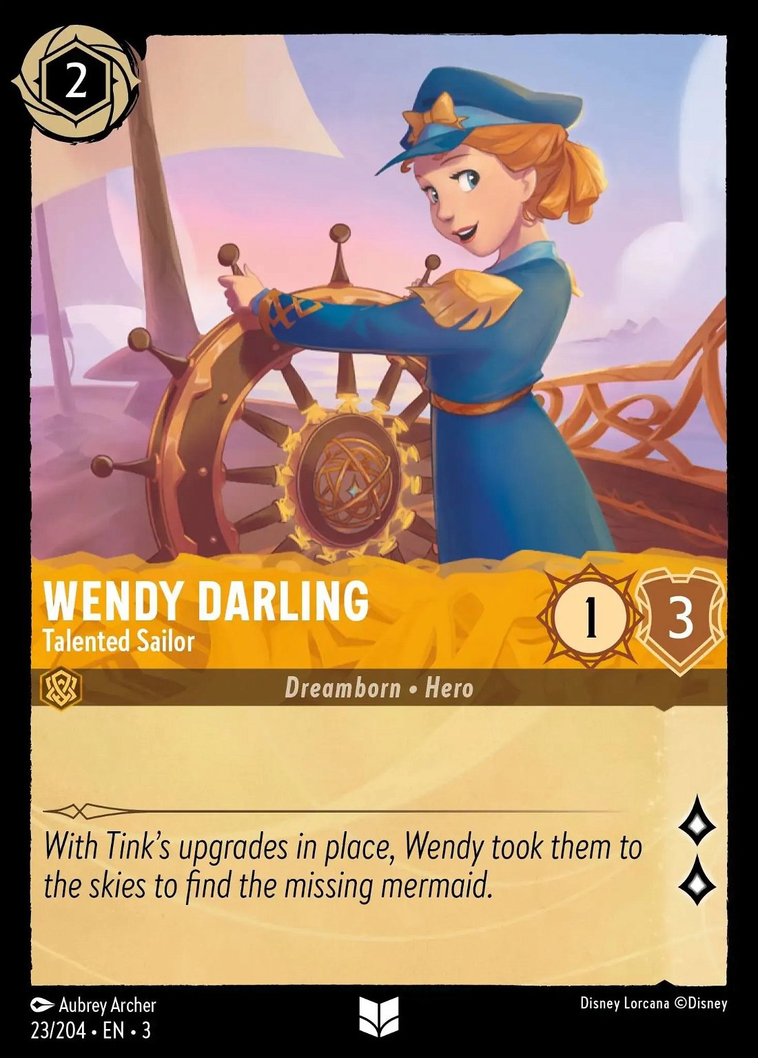 Wendy Darling - Talented Sailor Crop image Wallpaper