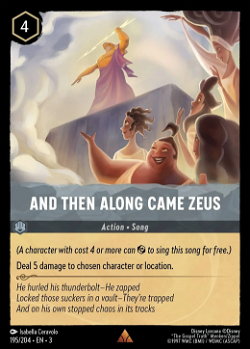 Y entonces llegó Zeus.