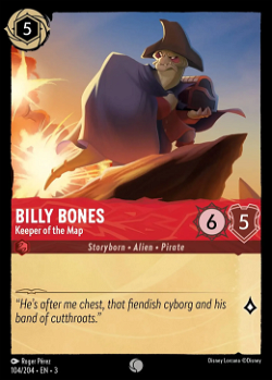 Billy Bones - Gardien de la carte