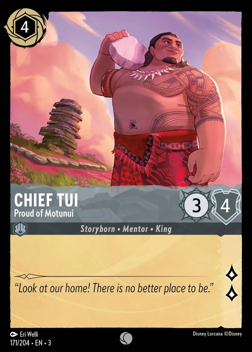 Chief Tui - Proud of Motunui Full hd image