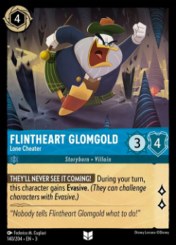 Flintheart Glomgold - Einsamer Schummler
