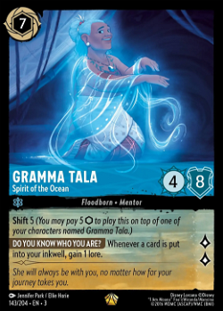 Gramma Tala - Spirit of the Ocean