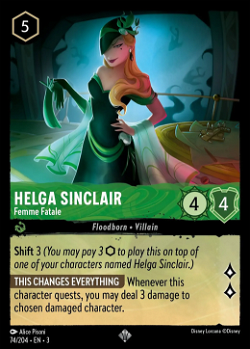 Helga Sinclair - Donna Fatale image