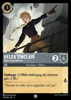 Helga Sinclair - Femme de main