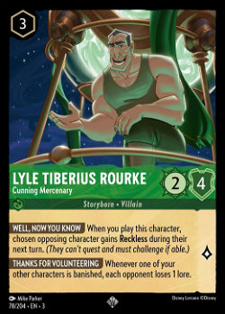 Lyle Tiberius Rourke - Mercenario Astuto image