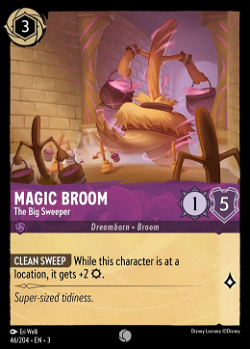 Magic Broom - The Big Sweeper
魔法扫帚 - 大扫帚