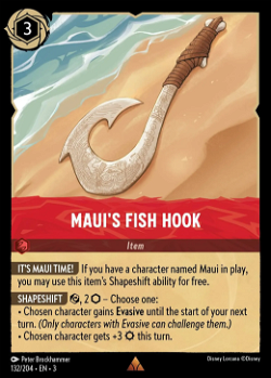 Le crochet de poisson de Maui