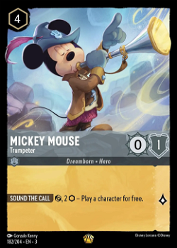Mickey Mouse - Trumpeter image