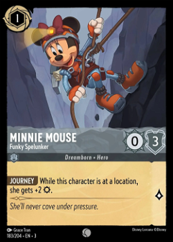 Minnie Mouse - Spéléologue Funky