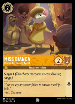 Miss Bianca - Agente della Società di Soccorso image