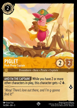 Piglet - Pooh Pirate Captain image