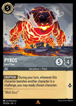 Spanish: Pyros - Titán de lava