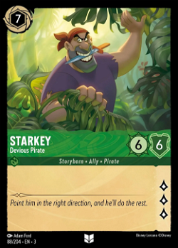 Starkey - коварный пират image