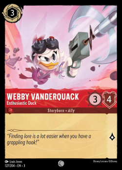 Webby Vanderquack - Canard enthousiaste