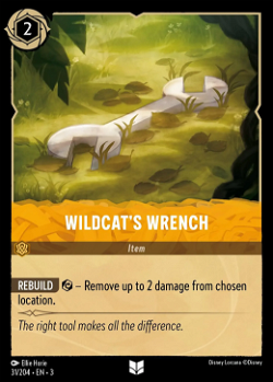 Wildcat's Wrench
Wildkatzenschlüssel image