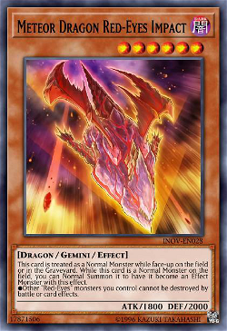 Dragon Météore Impact Red-Eyes