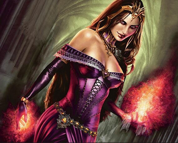 Liliana of the Veil Crop image Wallpaper