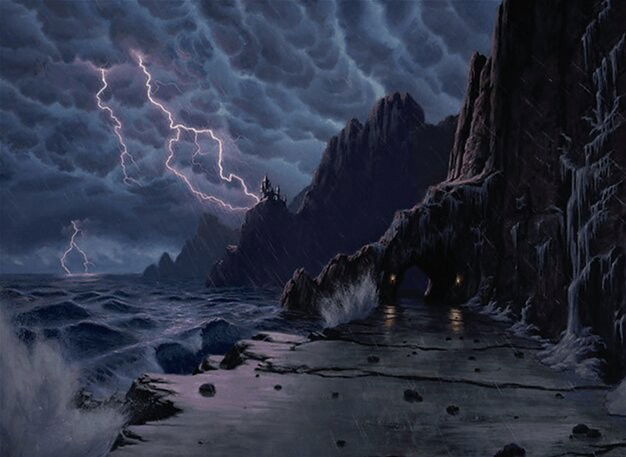 Stormcarved Coast Crop image Wallpaper