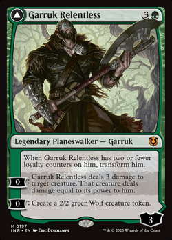 Garruk Relentless // Garruk, the Veil-Cursed image