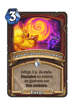 Infusión de llama de las sombras