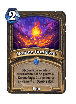 bombe fumigène image