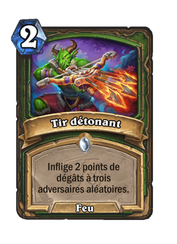 Tir détonant image