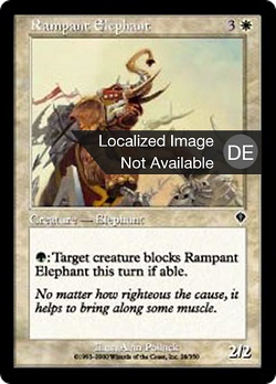 Rasender Elefant image
