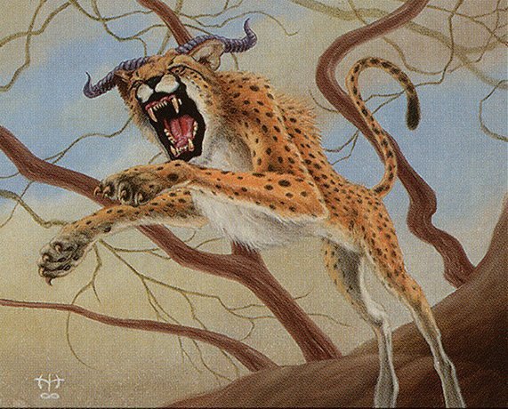 Horned Cheetah Crop image Wallpaper