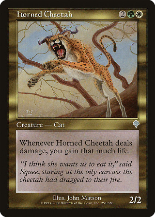 Horned Cheetah image
