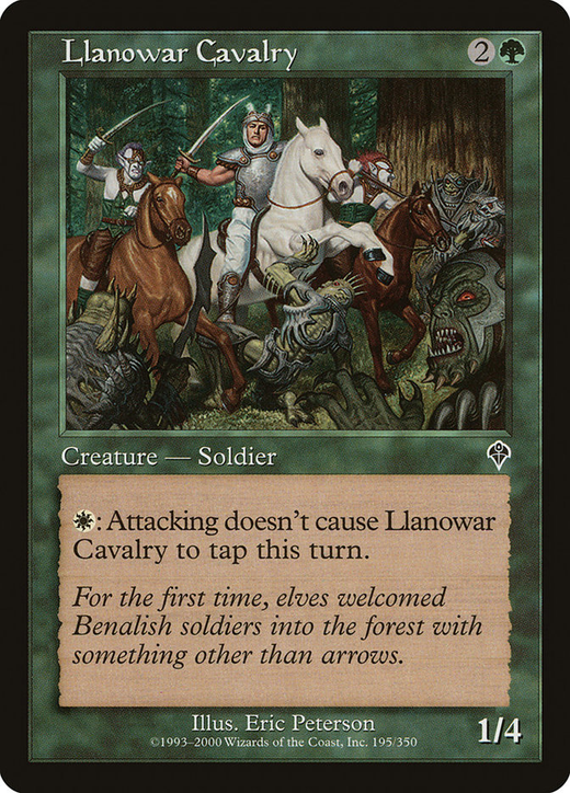 Llanowar Cavalry Full hd image