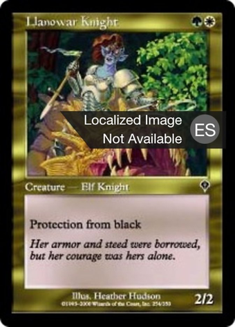 Llanowar Knight Full hd image