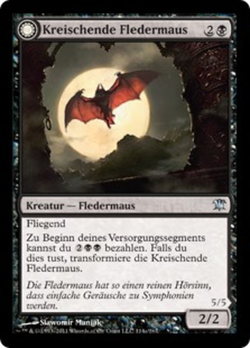 Kreischende Fledermaus // Pirschende Vampirin