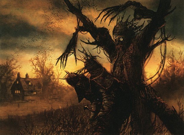 One-Eyed Scarecrow Crop image Wallpaper