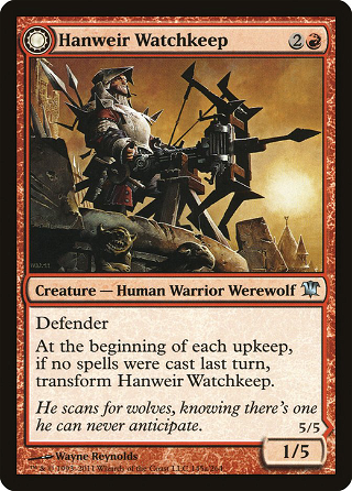 Hanweir Watchkeep // Bane of Hanweir image