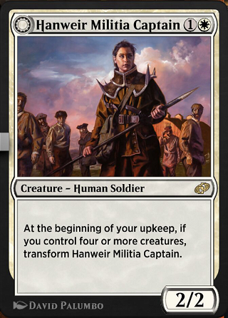 Hanweir Militia Captain // Westvale Cult Leader image