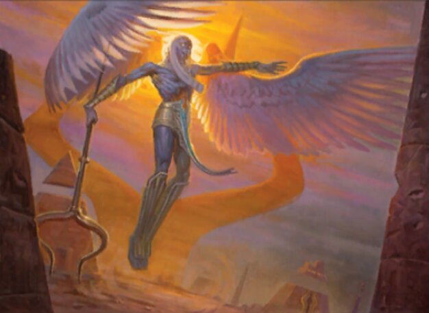 Angel of the God-Pharaoh Crop image Wallpaper