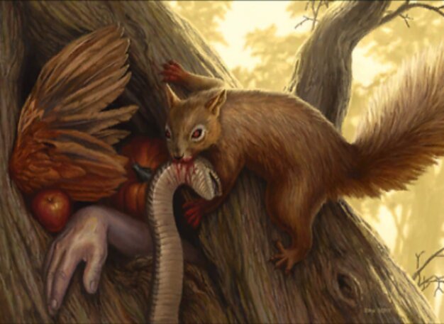 Ravenous Squirrel Crop image Wallpaper