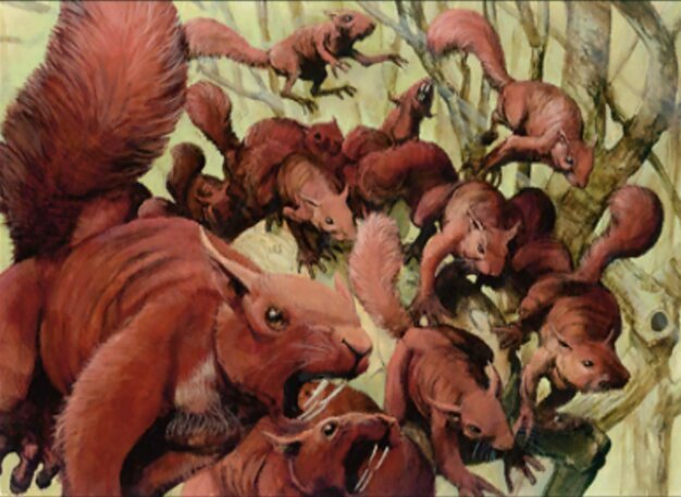 Squirrel Mob Crop image Wallpaper