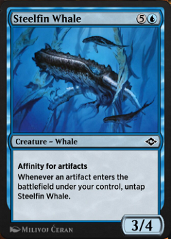 Stahlflossenwal