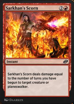 Sarkhan's Scorn