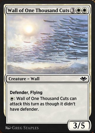 Wall of One Thousand Cuts image
