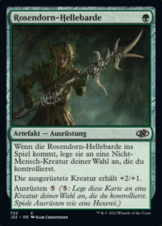 Rosethorn Halberd Full hd image