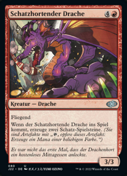 Schatzhortender Drache