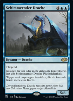 Schimmernder Drache