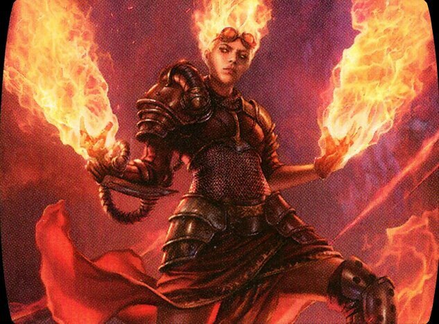 Chandra, Flame's Fury Crop image Wallpaper