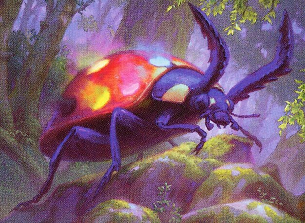 Giant Ladybug Crop image Wallpaper
