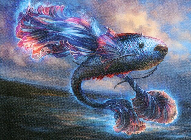 Mystic Skyfish Crop image Wallpaper