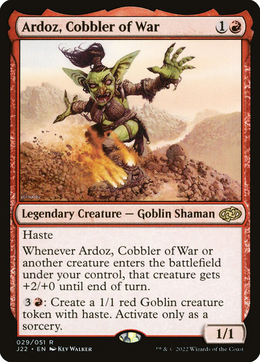 Ardoz, Cobbler of War image