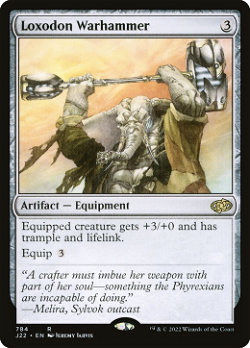 Loxodon Warhammer
(elephant warrior hammer)